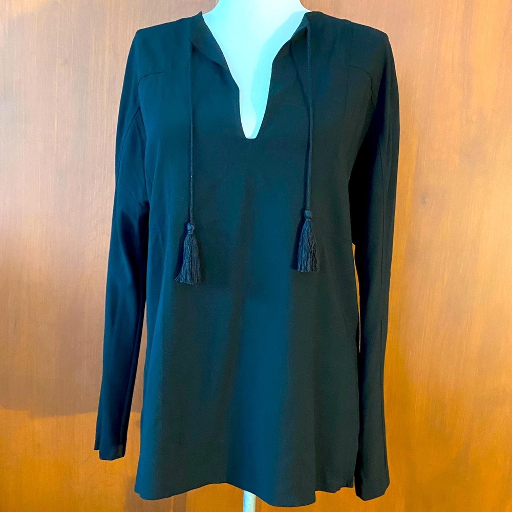 NWT Vince shirt with tassels